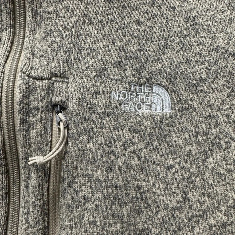 The North Face Gordon Lyons Full Zip Fleece Jacket Mens XXL Green Heather